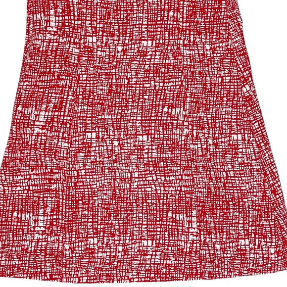 NWT STAUD Flying Mini Polo Dress in Papaya Crosshatch Size 0 - Picture 13 of 14